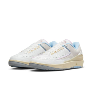 Women's Air Jordan 2 Retro Low - Summit White/Ice Blue