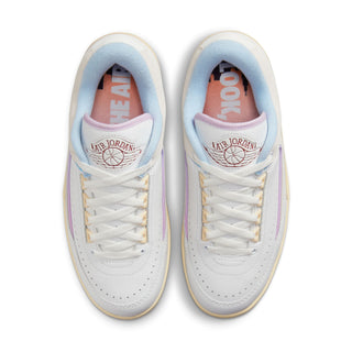 Women's Air Jordan 2 Retro Low - Summit White/Ice Blue