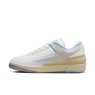 Women's Air Jordan 2 Retro Low - Summit White/Ice Blue