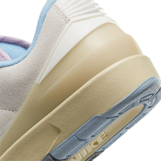 Women's Air Jordan 2 Retro Low - Summit White/Ice Blue