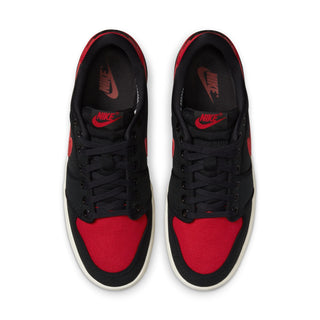 Men's AJKO 1 Low - Black/Varsity Red