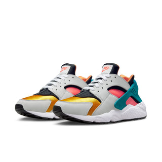 Men's Nike Air Huarache - Pure Platinum/Bright Crimson