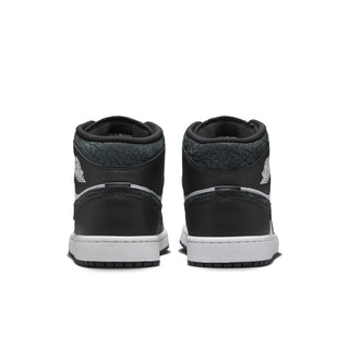 Men's Air Jordan 1 Mid SE - Black/White