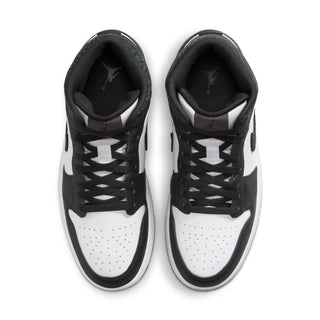 Men's Air Jordan 1 Mid SE - Black/White