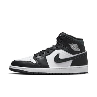 Men's Air Jordan 1 Mid SE - Black/White