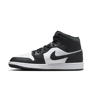 Men's Air Jordan 1 Mid SE - Black/White