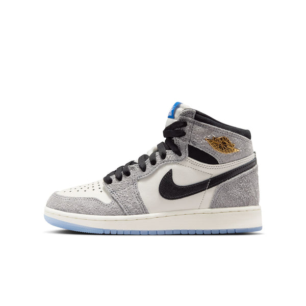 Big Kid's Air Jordan 1 High OG - "Cool Grey Game Royal"
