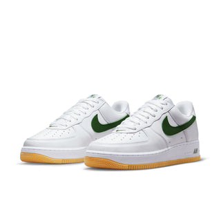 Men's Nike Air Force 1 Low Retro QS - Forest Green/Gum Yellow