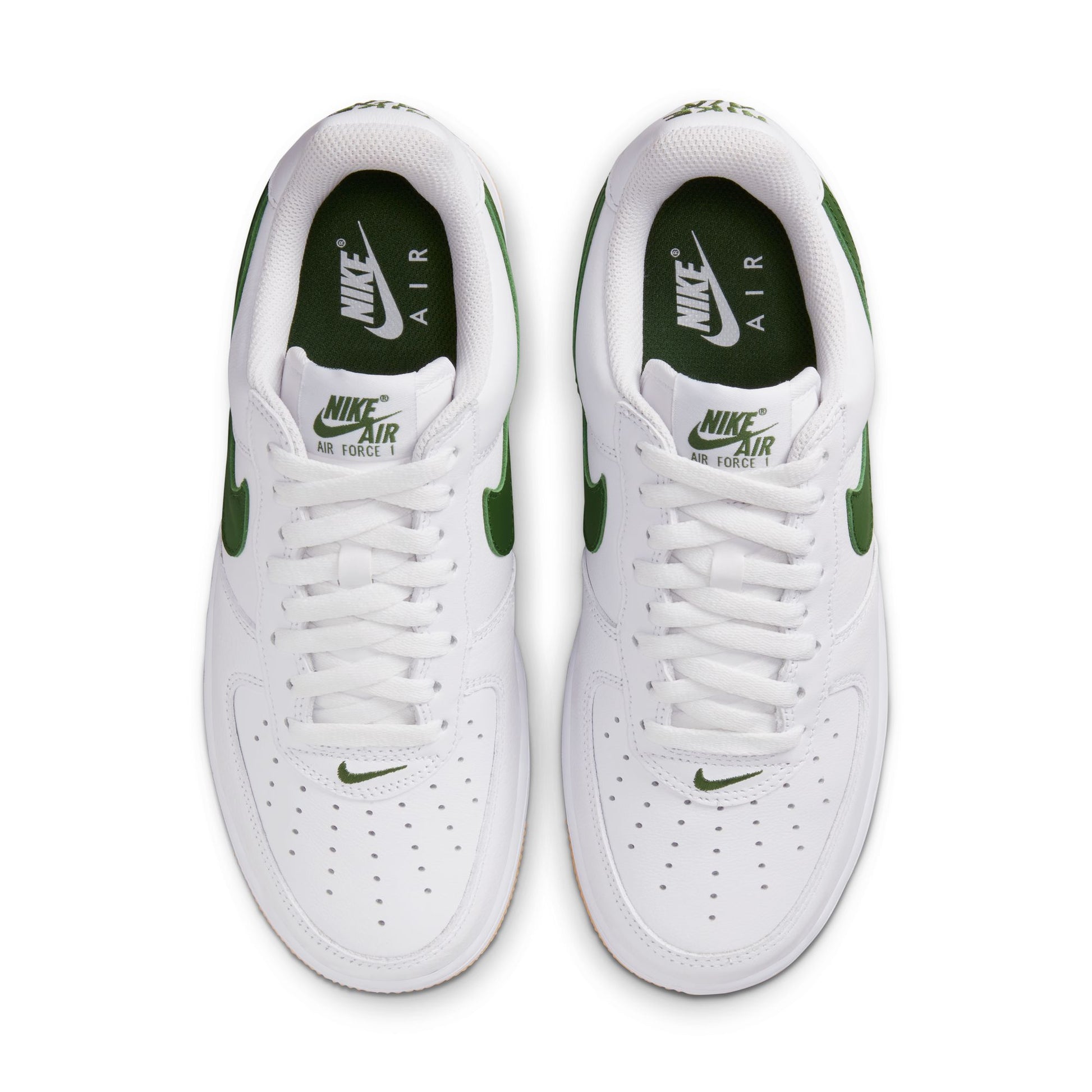 Men's Nike Air Force Low Retro QS Forest Green/Gum Yellow