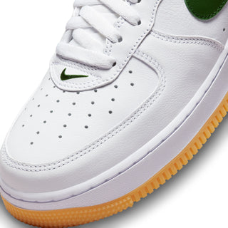 Men's Nike Air Force 1 Low Retro QS - Forest Green/Gum Yellow