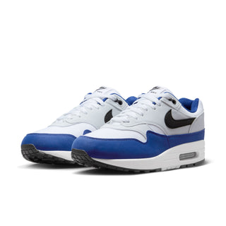 Men's Nike Air Max 1 - White/Deep Royal Blue