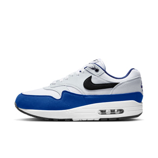 Men's Nike Air Max 1 - White/Deep Royal Blue