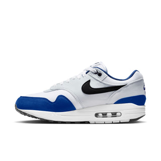 Men's Nike Air Max 1 - White/Deep Royal Blue
