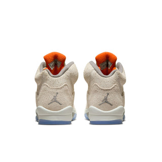 Grade School Air Jordan 5 Retro SE Craft - LT Orewood/Safety Orange