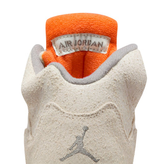 Grade School Air Jordan 5 Retro SE Craft - LT Orewood/Safety Orange