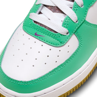 Grade School Nike Air Force 1 LV8 - White/Green Abyss