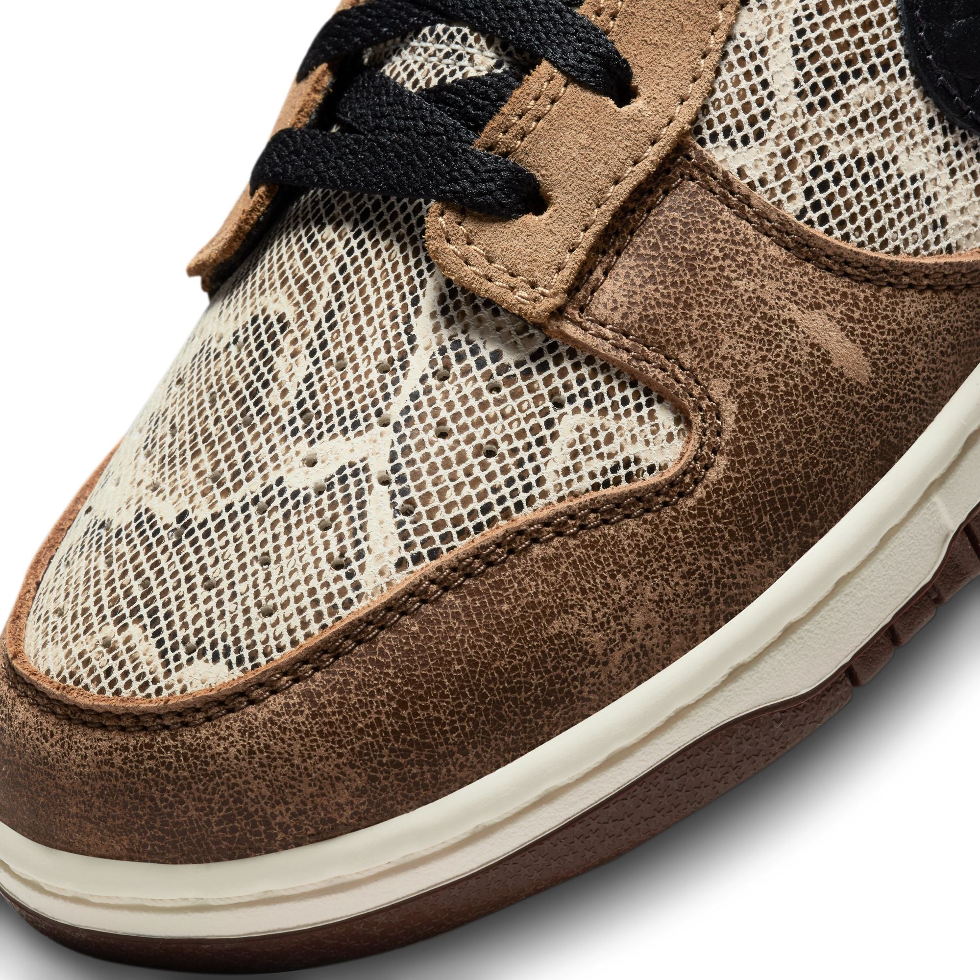 Men's Nike Dunk Low Premium - Natural/Black-Ale