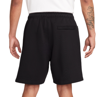 Men's Nike Solo Swoosh Fleece Shorts - "Black/White"