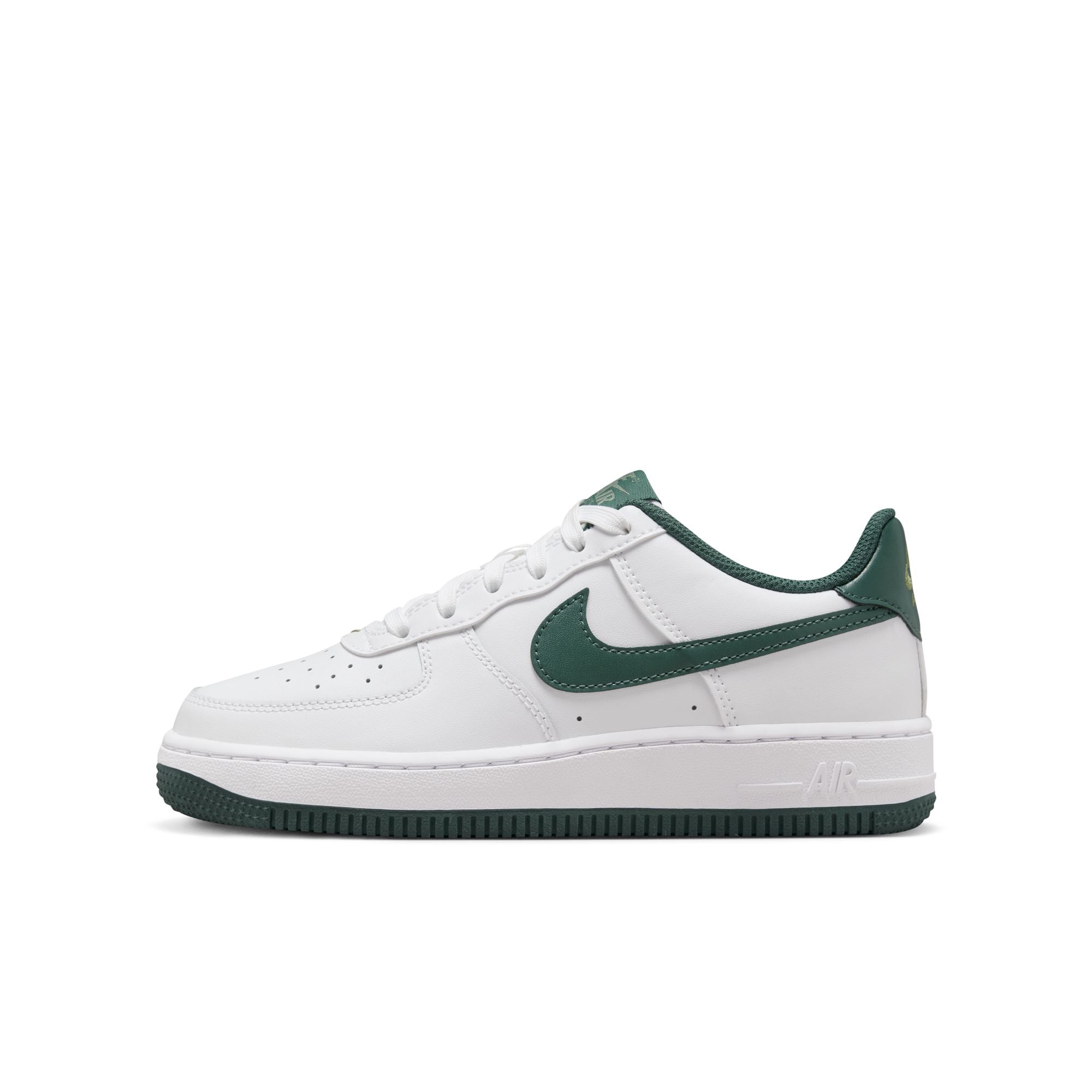 Big Kid s Nike Air Force 1 White Vintage Green