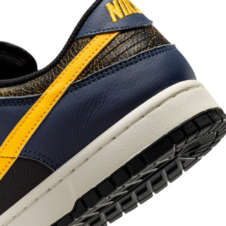 Men's Nike Dunk Low Retro - Midnight Navy/Yellow