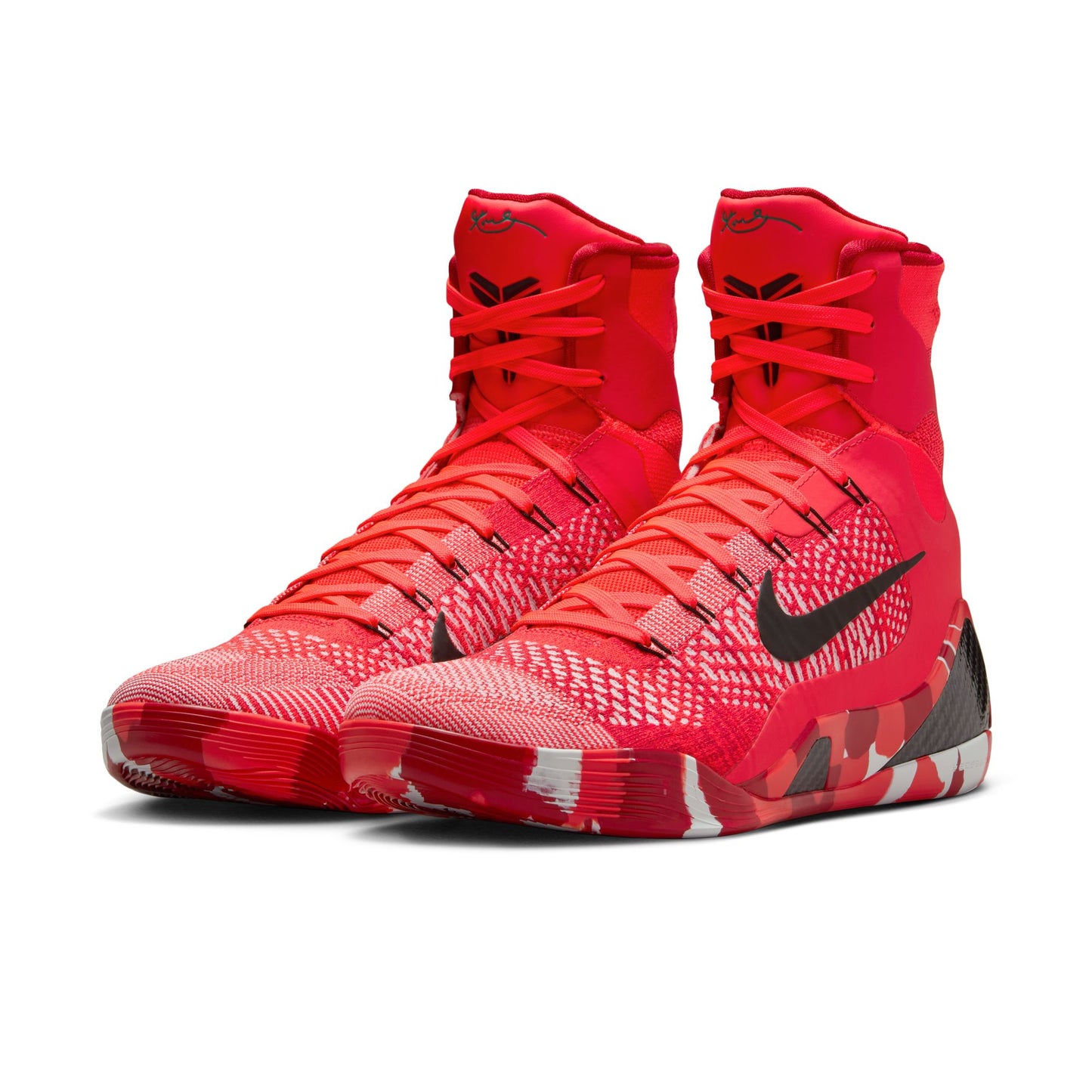 Men's Nike Kobe IX Elite High Protro - "Bright Crimson"