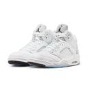 Men's Air Jordan 5 Retro OG - "White Metallic"