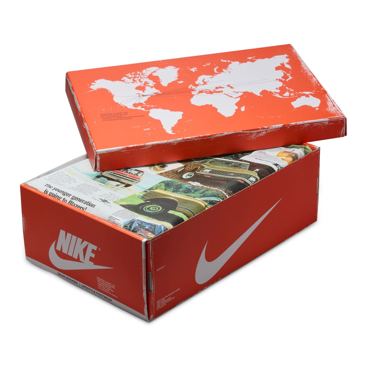Men's Nike Blazer x Book "Chevy" - "TM Dark Green"