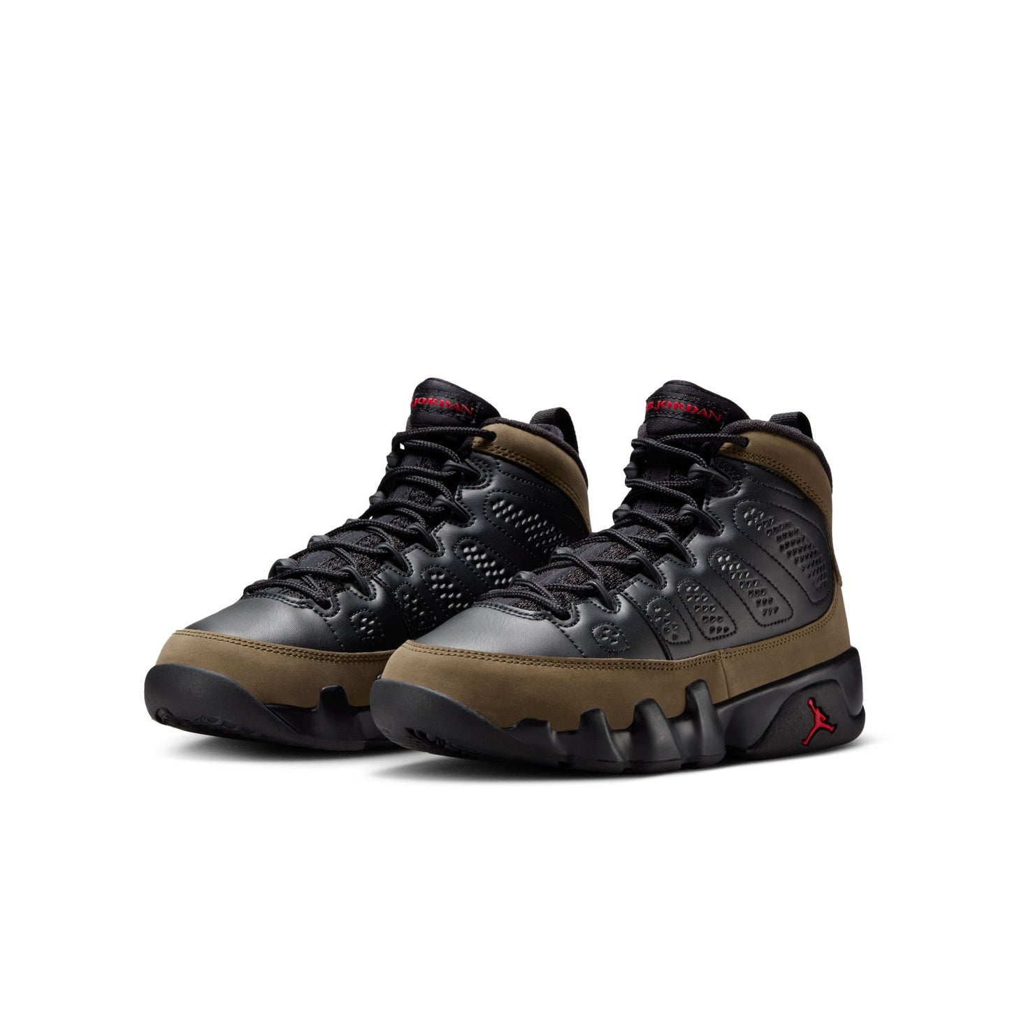 Big Kid's Air Jordan 9 Retro - "Olive"
