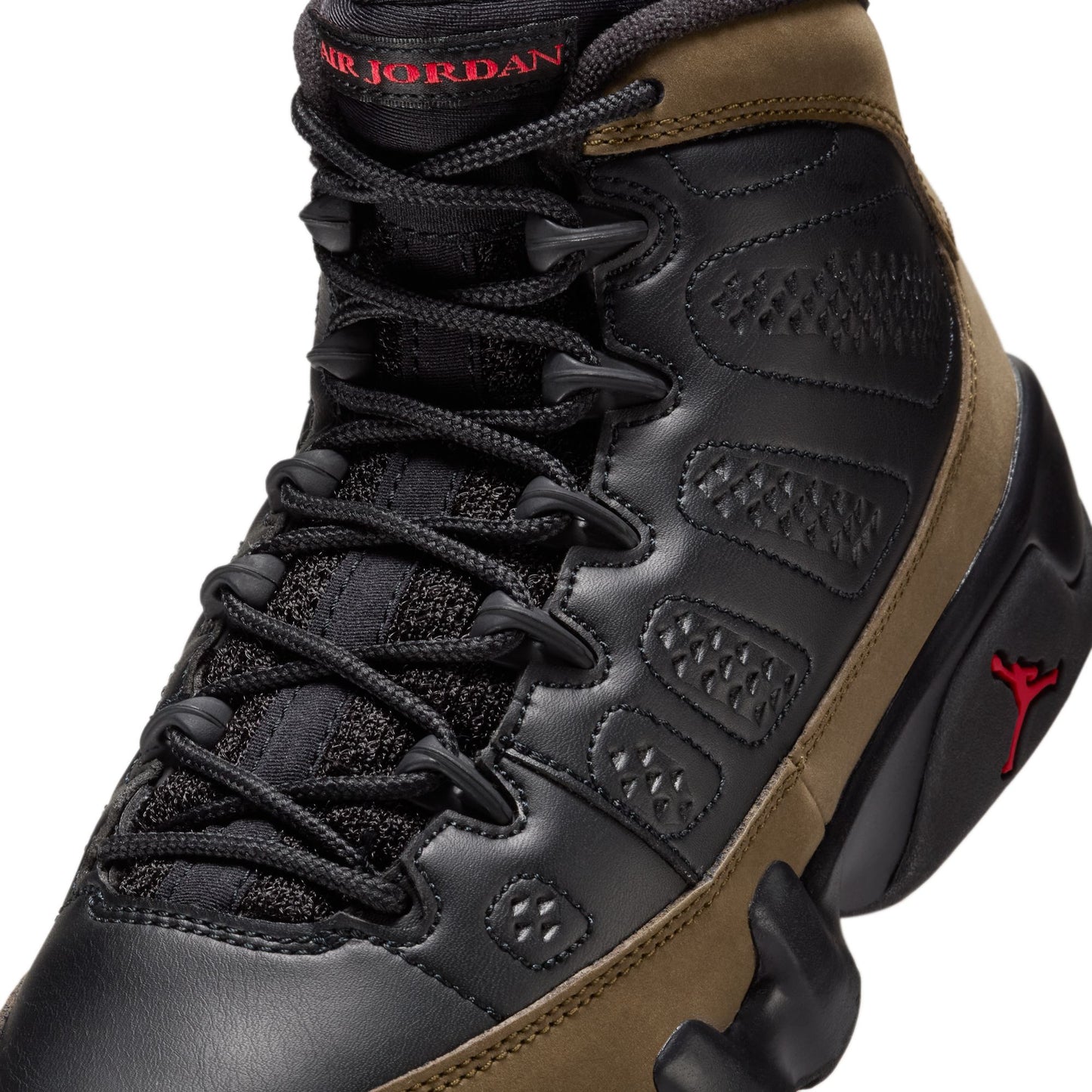 Big Kid's Air Jordan 9 Retro - "Olive"