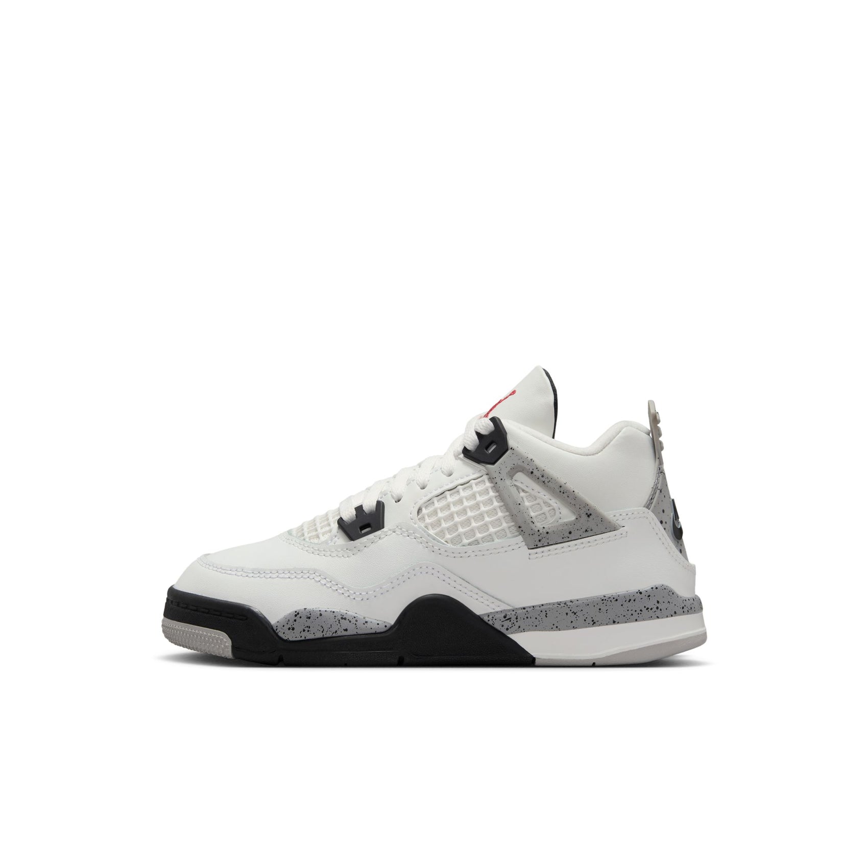 Little Kid's Jordan 4 Retro - "White Cement"