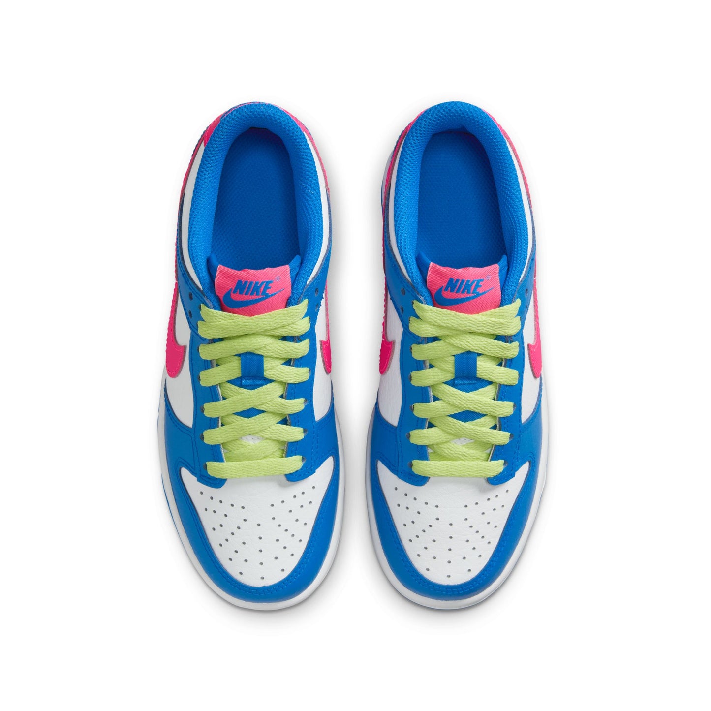 Big Kid's Nike Dunk Low - "Photo Blue/Hyper Pink"