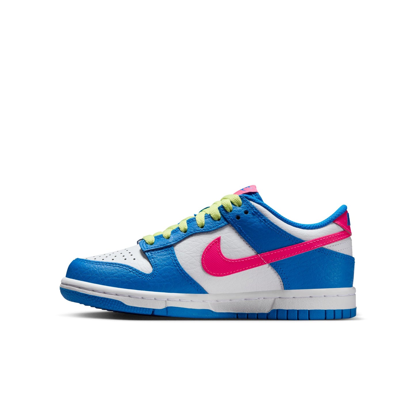 Big Kid's Nike Dunk Low - "Photo Blue/Hyper Pink"