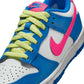 Big Kid's Nike Dunk Low - "Photo Blue/Hyper Pink"