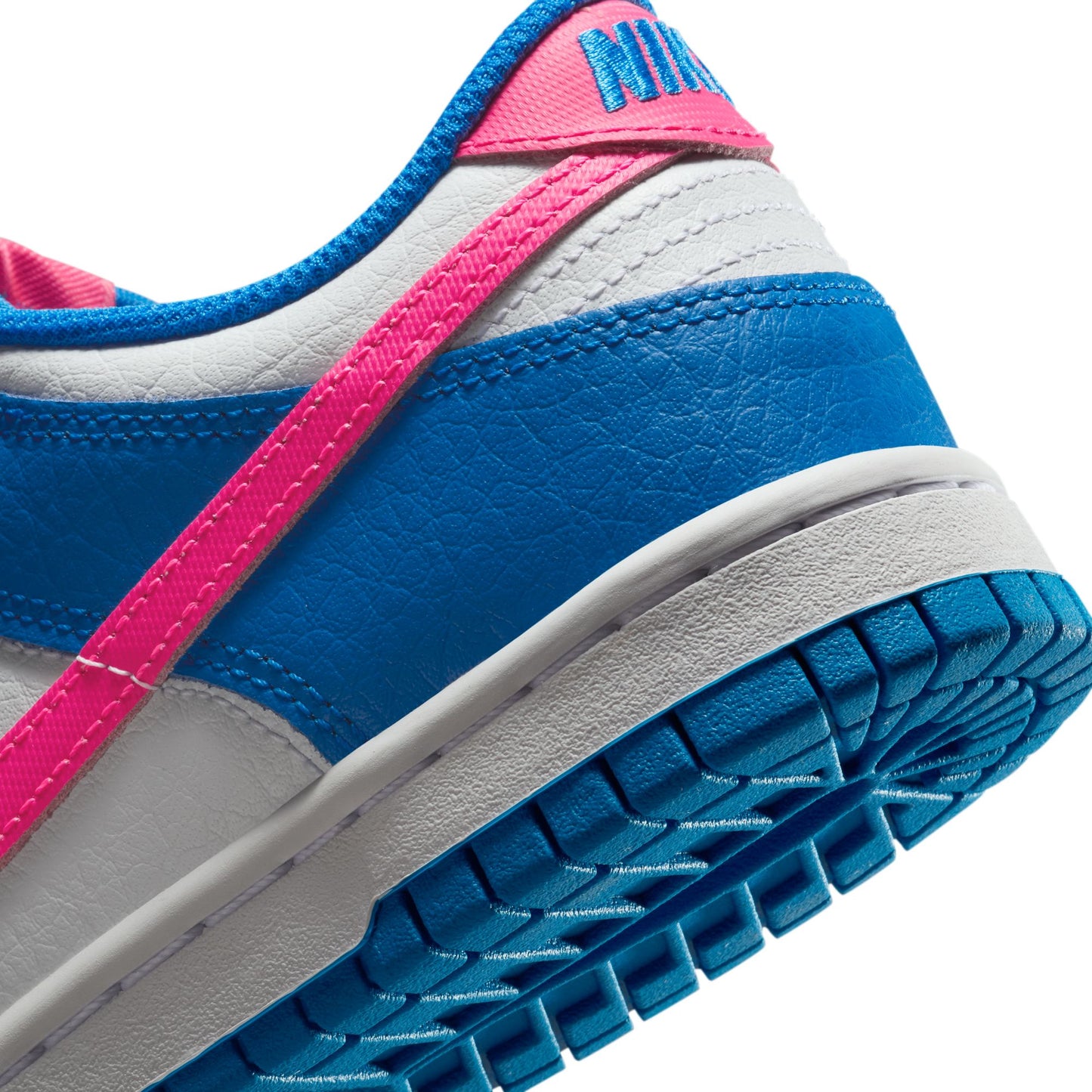 Big Kid's Nike Dunk Low - "Photo Blue/Hyper Pink"
