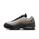 Men's Nike Air Max 95 Big Bubble Leather - "White/Black-Lt Graphite-Light Charcoal"