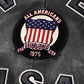 Avirex Icon Premium Leather Bomber Jacket - Black
