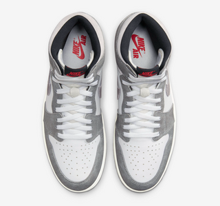 Air Jordan 1 Retro High OG - BLACK/FIRE RED-WHITE-LT SMOKE GREY