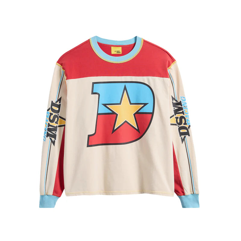 Diet Starts Monday "Supercross" Long Sleeve - "Red/White"