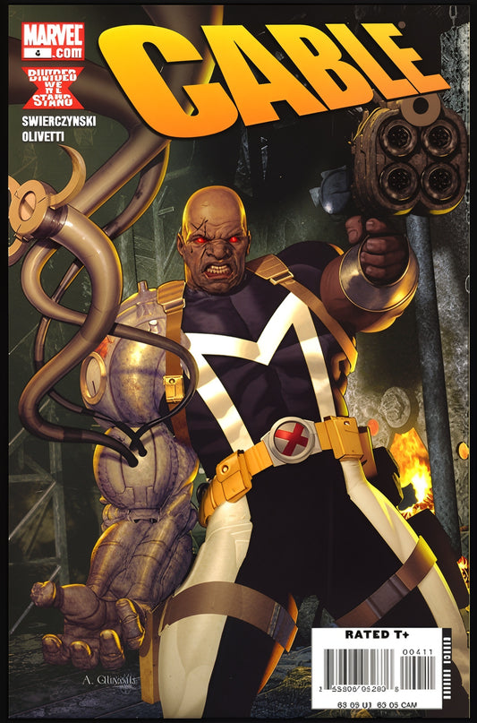 Marvel Cable Comic Book Issue #4
