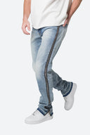 MNML D558 Straight Stripe Denim - Blue