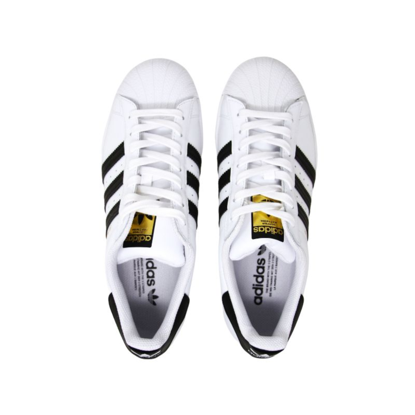 Men's Adidas Superstar - "White/Black"