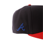 New Era 59Fifty Atlanta Braves Cartoon Fitted - Navy/Red