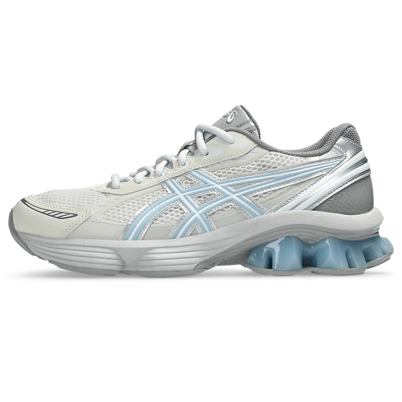 Asics EMMI x Gel-Kinetic Fluent - "Cream/Soft Sky"