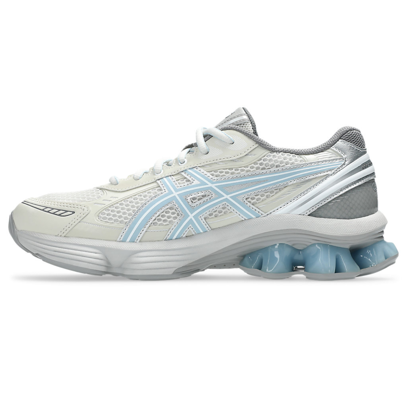 Asics EMMI x Gel-Kinetic Fluent - "Cream/Soft Sky"