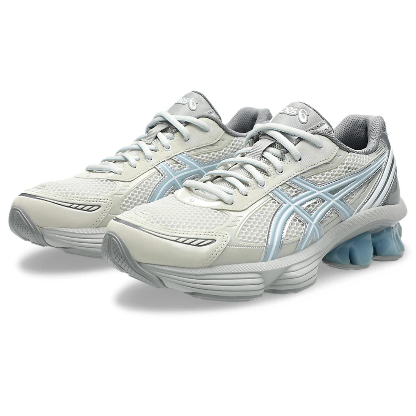 Asics EMMI x Gel-Kinetic Fluent - "Cream/Soft Sky"