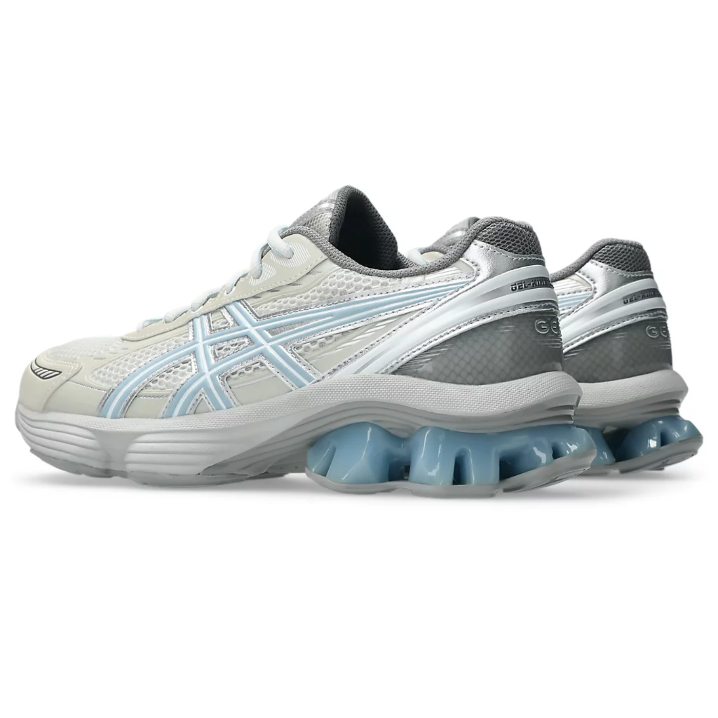Asics EMMI x Gel-Kinetic Fluent - "Cream/Soft Sky"