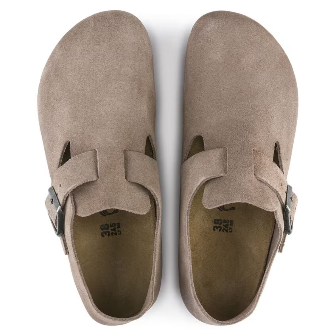 Birkenstock London Suede Leather - "Taupe"