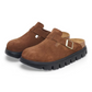 Birkenstock Boston Chunky - "Dark Tea"
