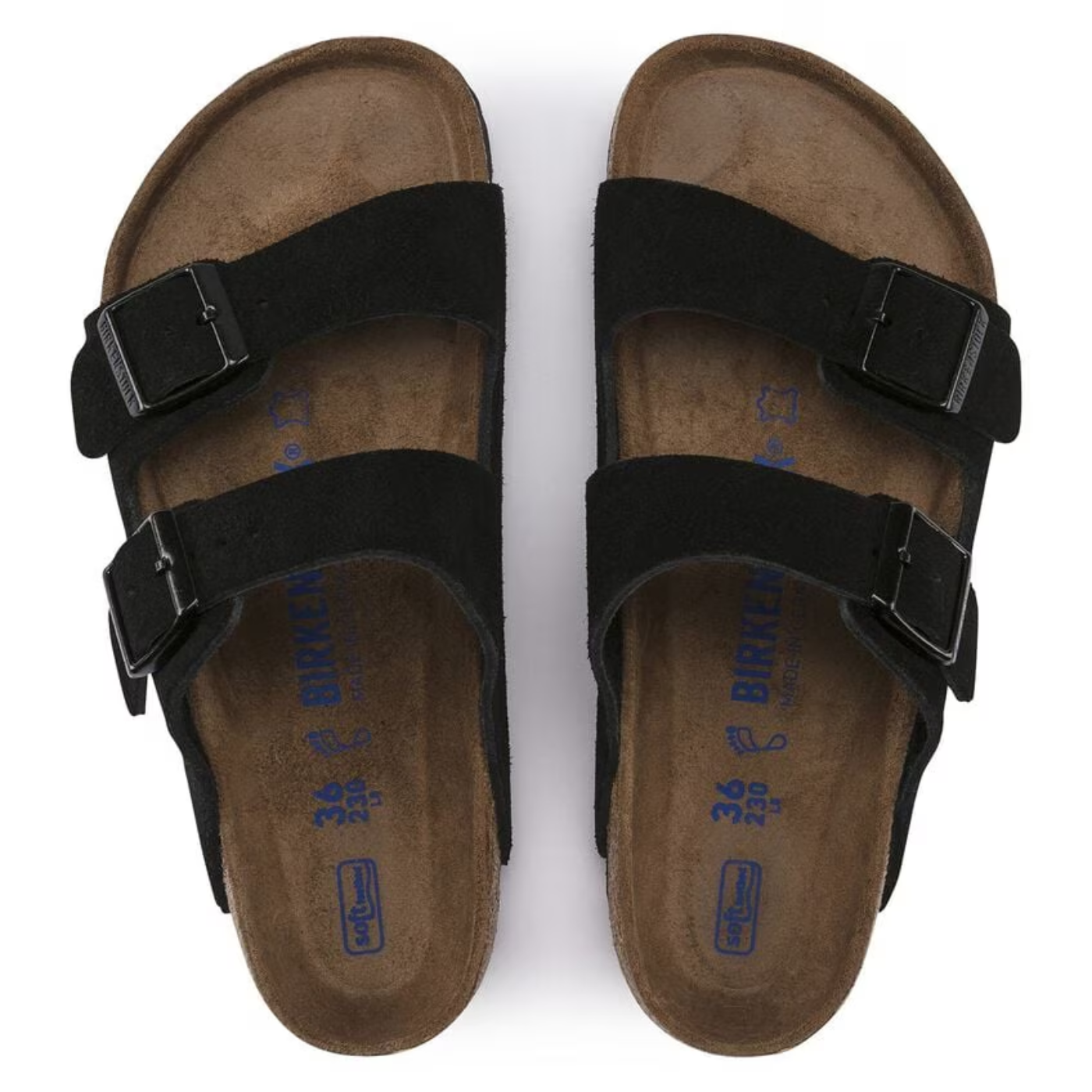 Birkenstock Arizona Soft Footbed - "Black"
