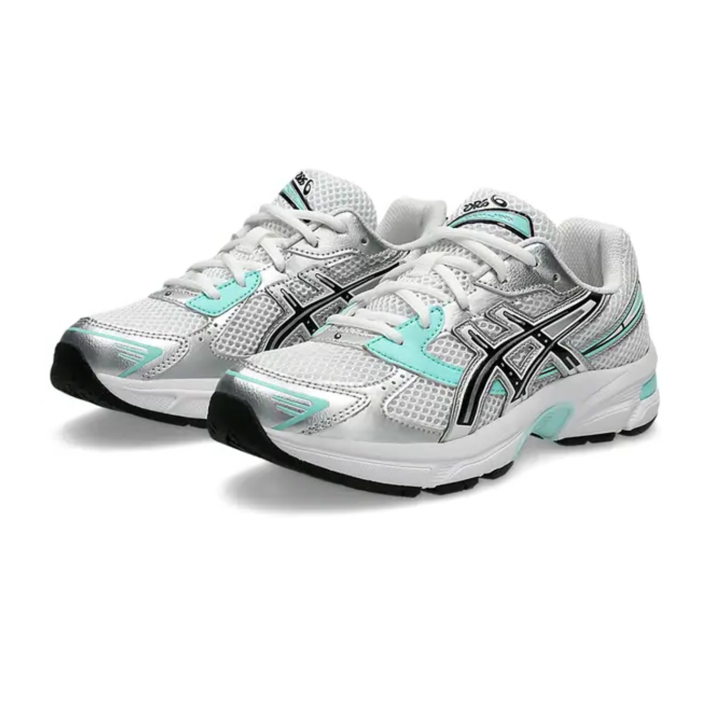 Big Kid's Asics Gel-1130 - "White Aqua"